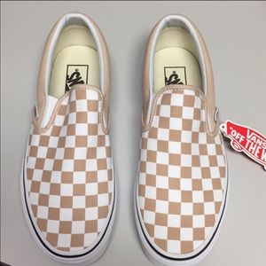 BRAND NEW Vans slip on checkerboard shoe